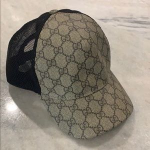 Authentic Gucci GG Logo Baseball Cap